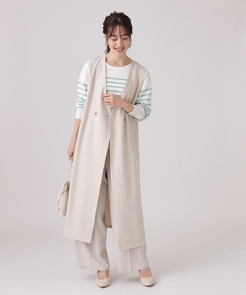 DRESKIP(ドレスキップ)の「◆【洗える】なめらかタッチ クルーネックニット(ニット/セーター・レディース・ブルー/ベージュ系その他2/ブラック系2/グリーン系3/ライトオレンジ系/イエロー系その他・02/03/04)」の16枚目の写真