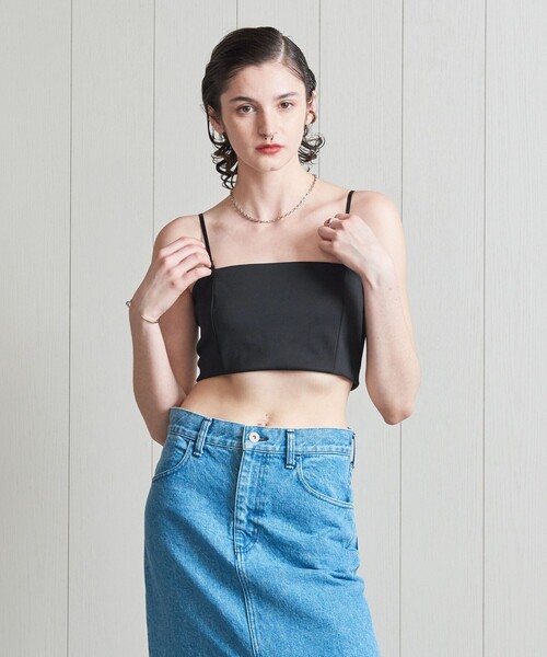 H BEAUTY&YOUTH UNITED ARROWS(エイチビューティーアンドユースユナイテッドアローズ)の「<H>ナイロンダンボールバンドゥ(チューブトップ・レディース・ブラック・S/M)」の8枚目の写真