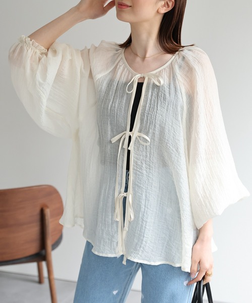 model：162cm 着用サイズ：F