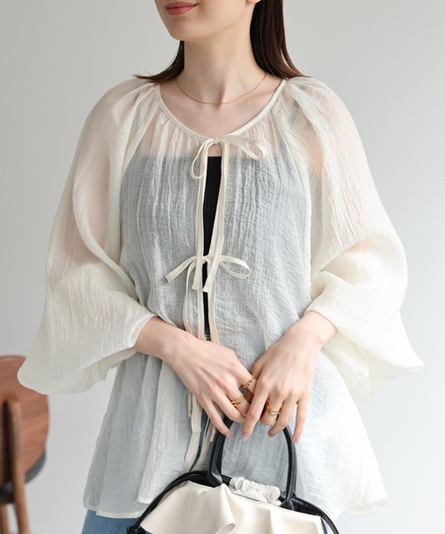 model：162cm 着用サイズ：F