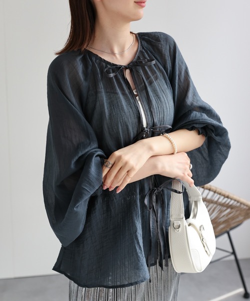 model：162cm 着用サイズ：F