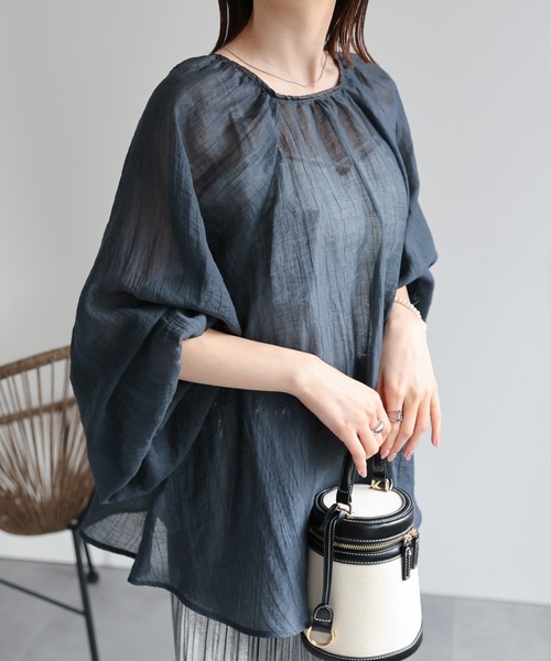 model：162cm 着用サイズ：F