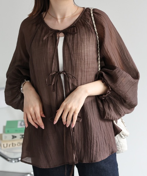 model：162cm 着用サイズ：F