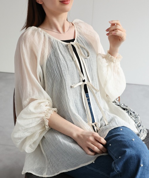 model：162cm 着用サイズ：F