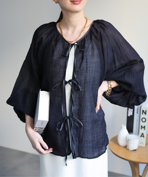 model：162cm 着用サイズ：F