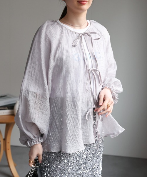 model：162cm 着用サイズ：F