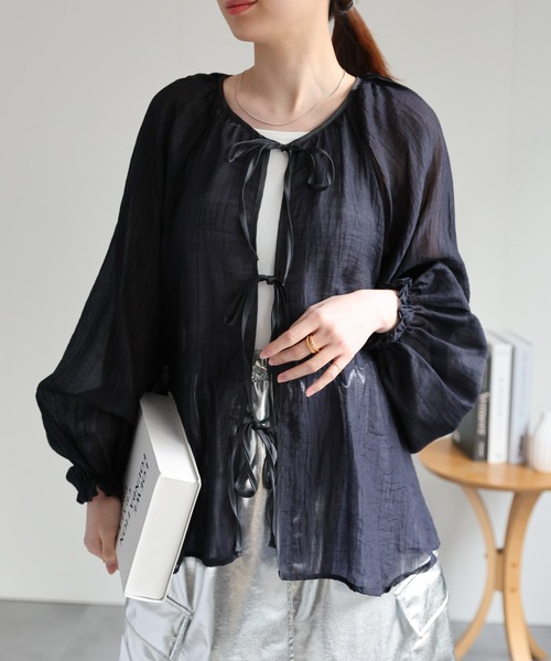model：162cm 着用サイズ：F