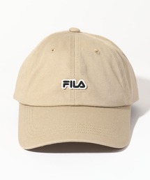 【FILA/フィラ】FLW FELT LOGO 6P CAP/ロゴ刺繍ツイル6パネルキャップ