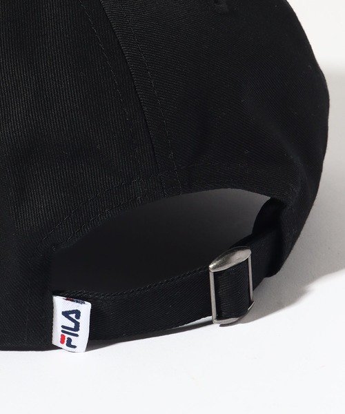 FILA(フィラ)の「【FILA/フィラ】FLW FELT LOGO 6P CAP/ロゴ刺繍ツイル6パネルキャップ(キャップ・メンズ・ホワイト/ブラック/ピンク/ベージュ・FREE)」の13枚目の写真