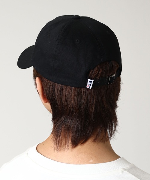 FILA(フィラ)の「【FILA/フィラ】FLW FELT LOGO 6P CAP/ロゴ刺繍ツイル6パネルキャップ(キャップ・メンズ・ホワイト/ブラック/ピンク/ベージュ・FREE)」の17枚目の写真