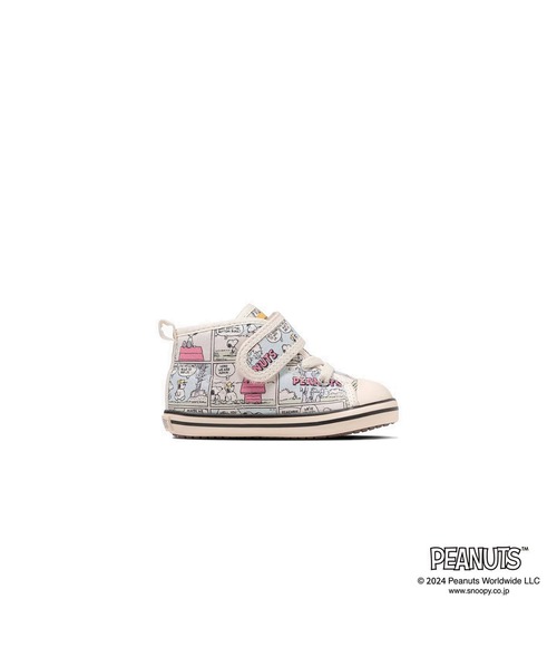 CONVERSE（コンバース）の「CONVERSE CHILD ALL STAR N PEANUTS CP Z HI（コンバース チャイルド オール スター N ピーナッツ CP Z HI）（ベビーシューズ/ベビーソックス・キッズ・ホワイト・12.0cm）」の2枚目の写真