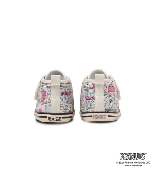 CONVERSE（コンバース）の「CONVERSE CHILD ALL STAR N PEANUTS CP Z HI（コンバース チャイルド オール スター N ピーナッツ CP Z HI）（ベビーシューズ/ベビーソックス・キッズ・ホワイト・12.0cm）」の4枚目の写真