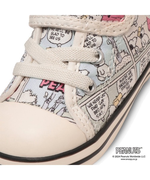 CONVERSE（コンバース）の「CONVERSE CHILD ALL STAR N PEANUTS CP Z HI（コンバース チャイルド オール スター N ピーナッツ CP Z HI）（ベビーシューズ/ベビーソックス・キッズ・ホワイト・12.0cm）」の6枚目の写真