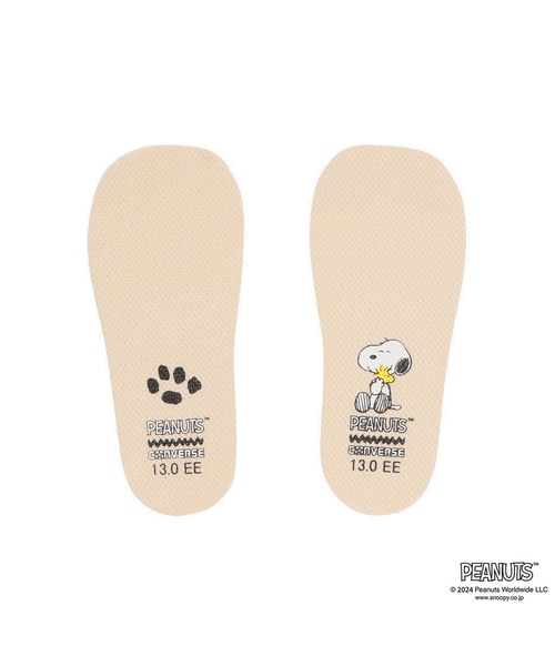 CONVERSE（コンバース）の「CONVERSE CHILD ALL STAR N PEANUTS CP Z HI（コンバース チャイルド オール スター N ピーナッツ CP Z HI）（ベビーシューズ/ベビーソックス・キッズ・ホワイト・12.0cm）」の9枚目の写真