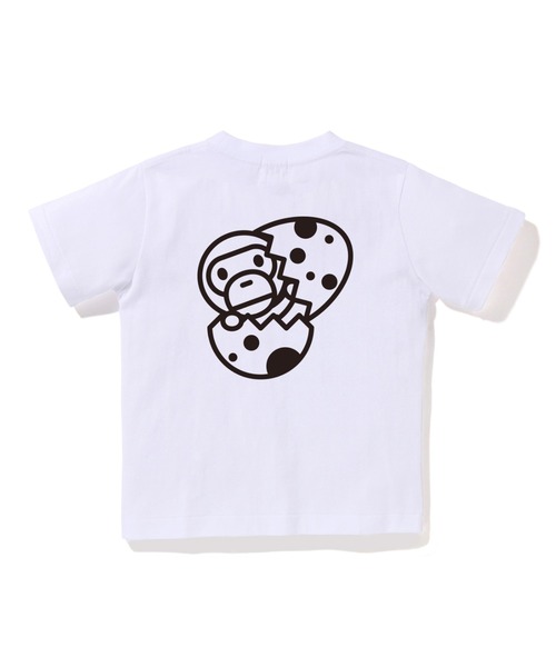 BABY MILO IN AN EGG TEE K（Tシャツ/カットソー）｜A BATHING APE（アベイシングエイプ）