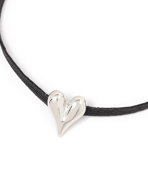 LAKOLE（ラコレ）の「紐MIXハートネックレス / 105183（ネックレス・レディース・その他1/その他2・FREE）」の3枚目の写真