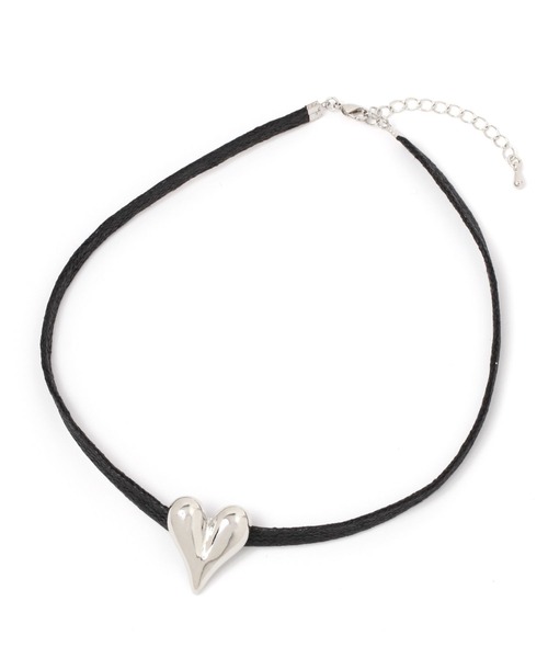 LAKOLE（ラコレ）の「紐MIXハートネックレス / 105183（ネックレス・レディース・その他1/その他2・FREE）」の6枚目の写真