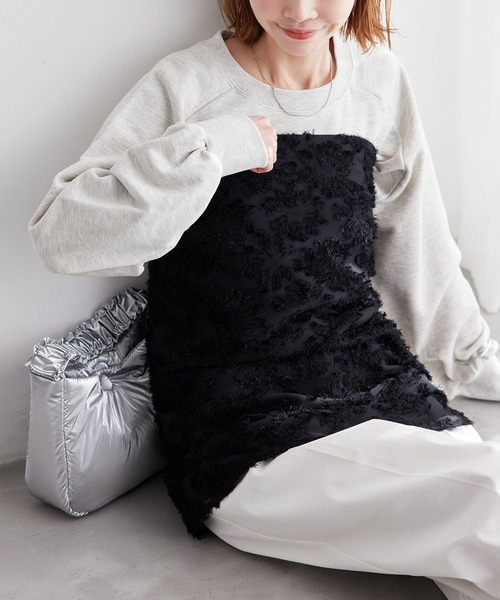 ROPE' PICNIC（ロペピクニック）の「フリンジキャミビスチェ（キャミソール・レディース・ホワイト系その他/ブラック・38）」の18枚目の写真