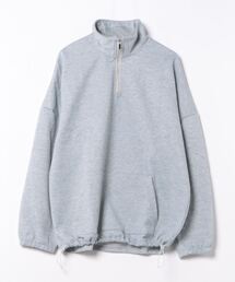 NOWLE（ノウル）の「【NOWLE】ルーズシルエット ハーフジップ プルオーバー スウェット（スウェット・メンズ）」