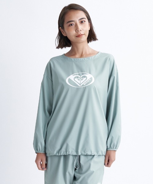 セール】AIROSAMENTE L/S RASH/ロキシー長袖ドローコード付き