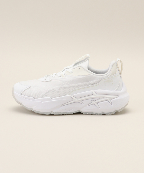 Noble(ノーブル)の「PUMA/プーマ スピナNITORO PURELUXE(スニーカー・レディース・ホワイト・23cm/23.5cm/24cm/24.5cm/25cm)」の2枚目の写真