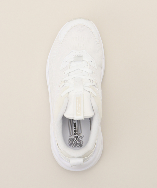 Noble(ノーブル)の「PUMA/プーマ スピナNITORO PURELUXE(スニーカー・レディース・ホワイト・23cm/23.5cm/24cm/24.5cm/25cm)」の6枚目の写真