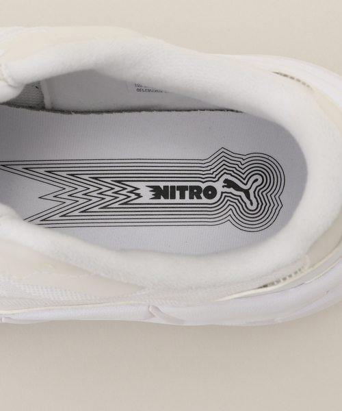 Noble(ノーブル)の「PUMA/プーマ スピナNITORO PURELUXE(スニーカー・レディース・ホワイト・23cm/23.5cm/24cm/24.5cm/25cm)」の14枚目の写真
