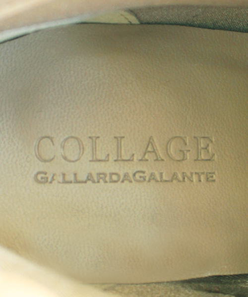 COLLAGE GALLARDAGALANTE(コラージュガリャルダガランテ)の「タッセルブーティ(ブーツ・レディース・ベージュ/ブラック・37/38/36)」の3枚目の写真
