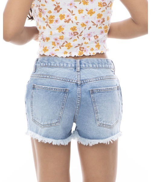 BILLABONG(ビラボン)の「BILLABONG レディース DRIFT AWAY ウォークパンツ/ショートパンツ 【2024年春夏モデル】/ビラボンデニム(デニムパンツ・レディース・ブルー/ブラック系その他・24inch/25inch)」の14枚目の写真