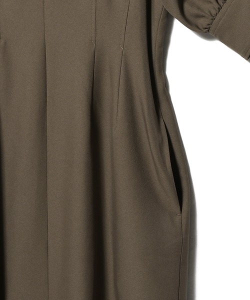 ESTNATION(エストネーション)の「【WEB限定】ESTNATION / ウエストタックワンピース(ワンピース・レディース・ブラウン/ネイビー・36/38)」の11枚目の写真