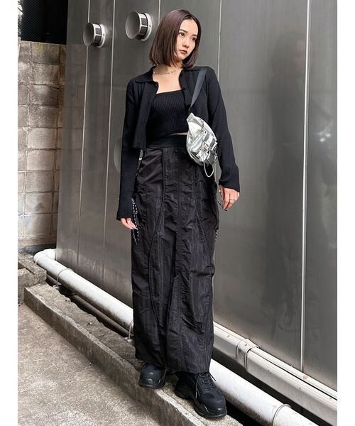 EMODA（エモダ）の「ボディポーチバッグ（ハンドバッグ・レディース・ブラック/シルバー・FREE）」の8枚目の写真