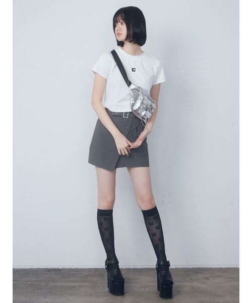 EMODA（エモダ）の「ボディポーチバッグ（ハンドバッグ・レディース・ブラック/シルバー・FREE）」の12枚目の写真