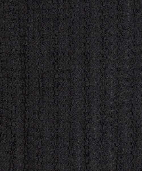 ITS'DEMO（イッツデモ）の「◆【M・Lサイズ展開／レイヤードに】ジャカードカットプルオーバー（Tシャツ/カットソー・レディース・ピンク/オフホワイト/ブラック/サックスブルー・38/40）」の19枚目の写真