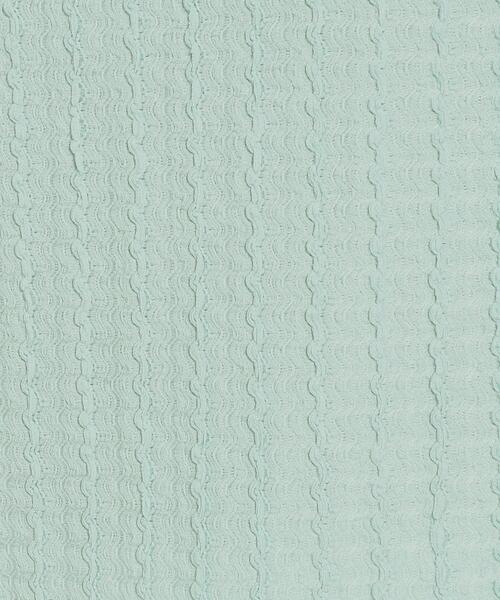 ITS'DEMO（イッツデモ）の「◆【M・Lサイズ展開／レイヤードに】ジャカードカットプルオーバー（Tシャツ/カットソー・レディース・ピンク/オフホワイト/ブラック/サックスブルー・38/40）」の5枚目の写真