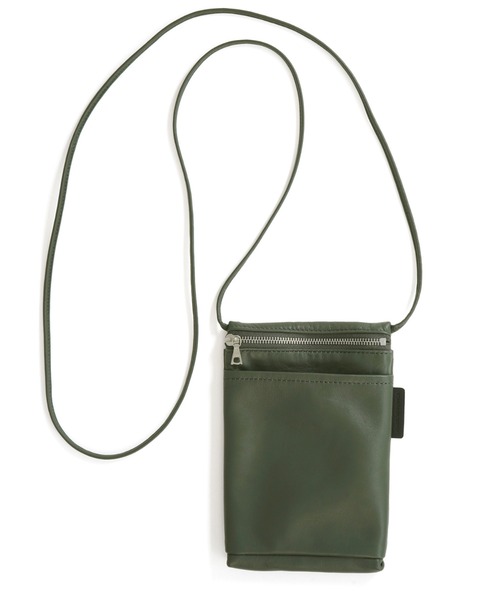 STANDARD SUPPLY（スタンダードサプライ）の「スタンダードサプライ / LAMB LEATHER ラムレザー / SLING PURSE M スリングパースM（ショルダーバッグ・レディース・ブラック/グレイッシュベージュ/ダークグリーン・FREE）」の18枚目の写真