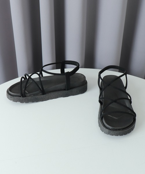 Miniministore(ミニミニストア)の「厚底サンダル サマー 履きやすい(サンダル・レディース・ベージュ/ピンク/ブラック・23.0cm/24.5cm/25.0cm/24.0cm/22.5cm/23.5cm)」の21枚目の写真
