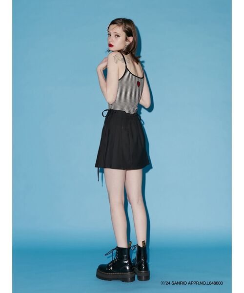 jouetie(ジュエティ)の「【ハローキティコラボ】jouetie×ハローキティ パイピングキャミソール(キャミソール・レディース・オフホワイト/その他1/ブラック・MEDIUM)」の11枚目の写真