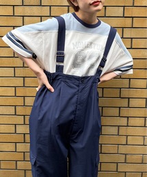 DOUBLE NAME | 箔プリントナンバリングフットボールＴＥＥ(Tシャツ/カットソー)