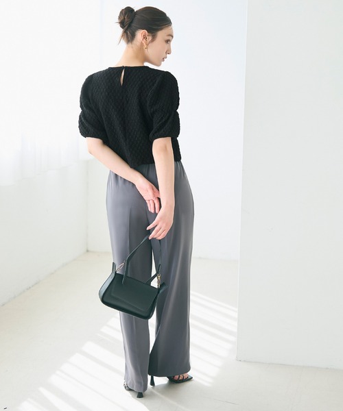 coca（coca）（コカ）の「ポップコーンデザイン袖ブラウス（シャツ/ブラウス・レディース・グリーン/ホワイト/ブラック/レッド・L/M/S）」の16枚目の写真