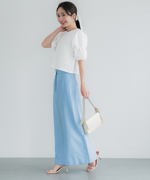 coca（coca）（コカ）の「ポップコーンデザイン袖ブラウス（シャツ/ブラウス・レディース・グリーン/ホワイト/ブラック/レッド・L/M/S）」の20枚目の写真