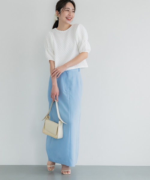 coca（coca）（コカ）の「ポップコーンデザイン袖ブラウス（シャツ/ブラウス・レディース・グリーン/ホワイト/ブラック/レッド・L/M/S）」の22枚目の写真