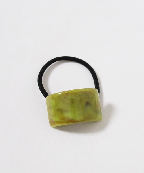 Crisp（クリスプ）の「ラテカラーヘアゴム（ヘアゴム・レディース・アイボリー/ブラウン/グリーン・FREE）」の13枚目の写真