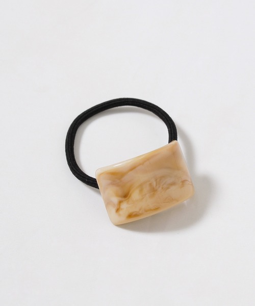 Crisp（クリスプ）の「ラテカラーヘアゴム（ヘアゴム・レディース・アイボリー/ブラウン/グリーン・FREE）」の14枚目の写真