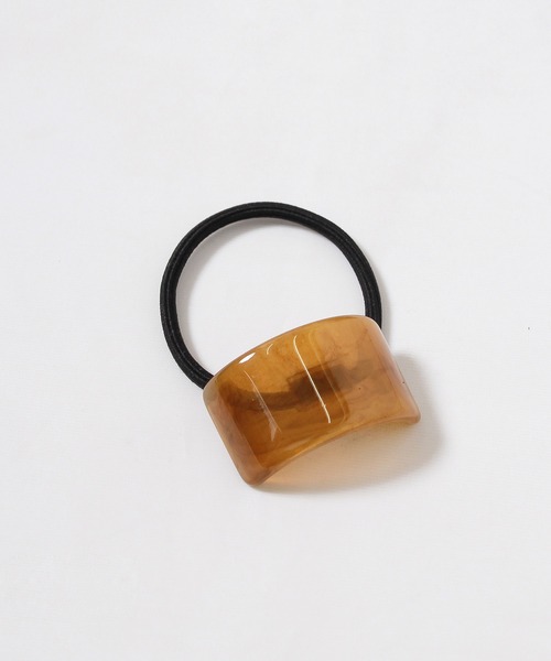 Crisp（クリスプ）の「ラテカラーヘアゴム（ヘアゴム・レディース・アイボリー/ブラウン/グリーン・FREE）」の15枚目の写真