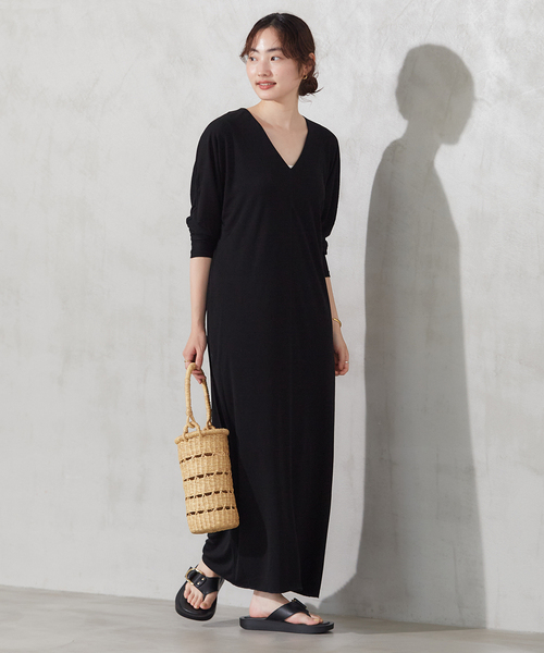 plage（プラージュ）の「Drape jersey ドレス（ワンピース）」 - WEAR