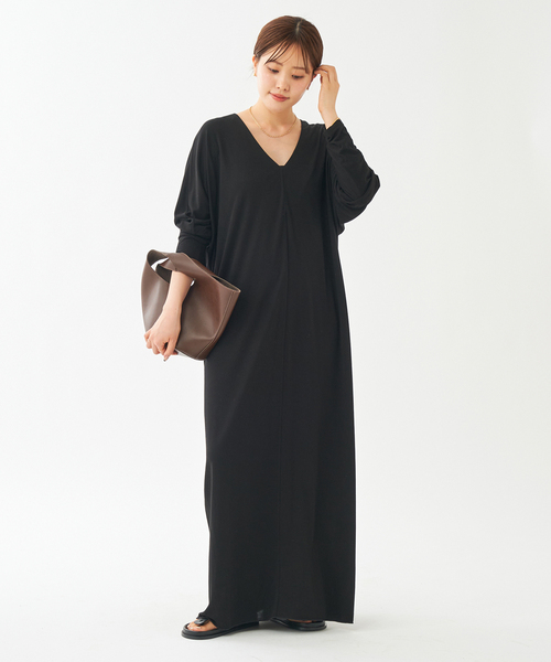 plage（プラージュ）の「Drape jersey ドレス（ワンピース）」 - WEAR