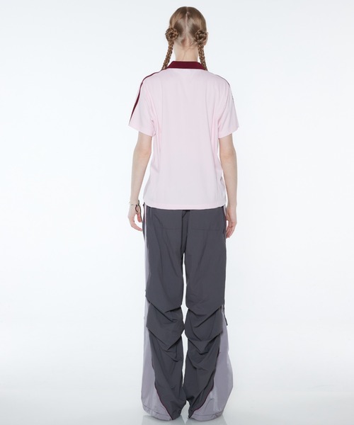 ★LUVISTRUE★CURVED L PINTUCK PANTS(BEIGE)★正規品/直送料込 ☆LUVISTRUE☆CURVED L PINTUCK PANTS(BEIGE)☆正規品/直送料込