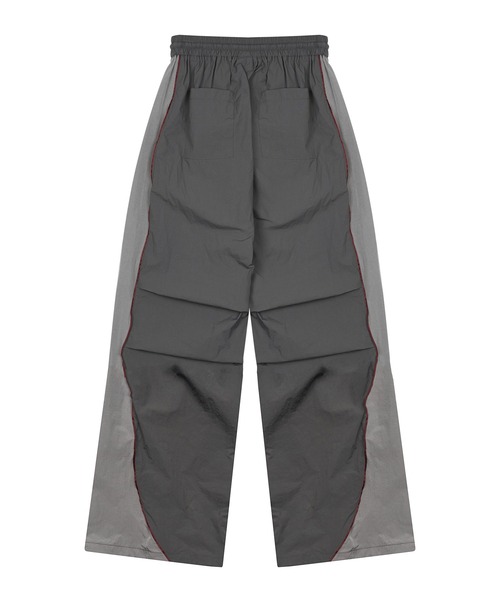 セール】CURVED L PINTUCK PANTS（スウェットパンツ