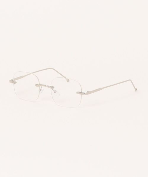 apres jour mignon(アプレジュールミニョン)の「【apresjour mignon×ARIAZ】リムレスメガネ(メガネ・レディース・シルバー/ゴールド・ONESIZE)」の6枚目の写真