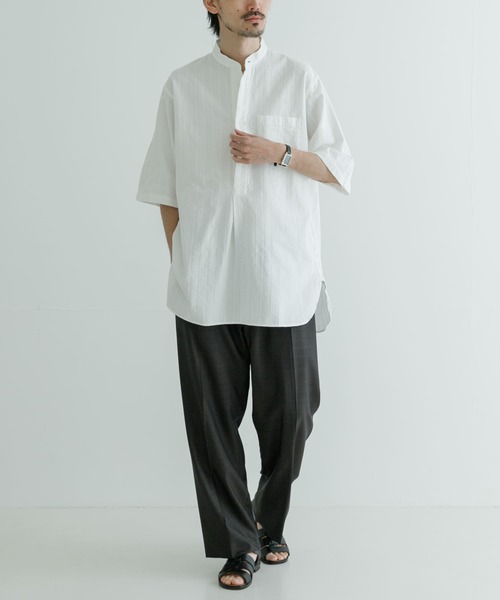 『別注』MASTER&Co.×UR　COTON DOBBY P/O SHIRTS MASTER&Co（マスターアンドコー）の「『別注』MASTER&Co.×UR
